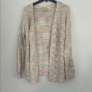 Judith March Pastel Knit Women's Cardigan